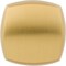 Jeffrey Alexander 1-1/8" Overall Length Brushed Gold Square Audrey Cabinet Knob 278BG - alternate 4